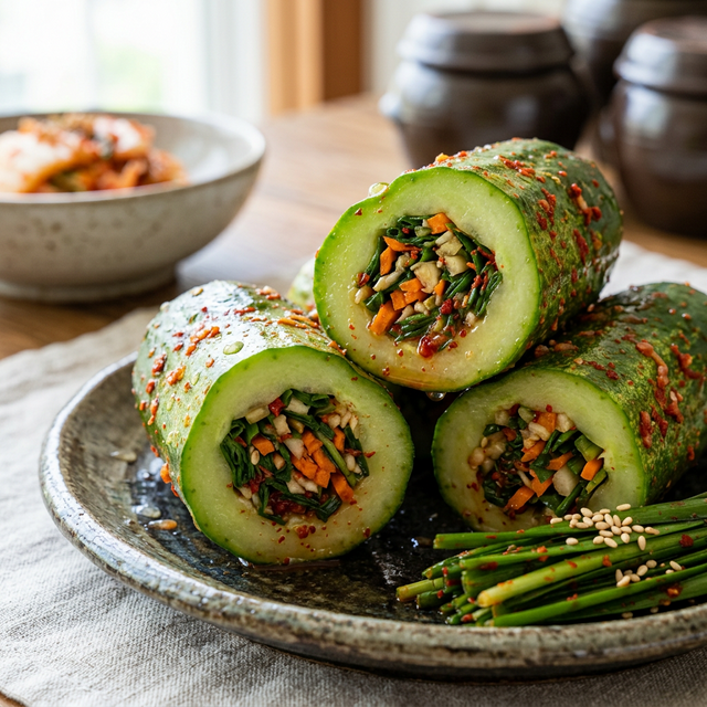 Cucumber Kimchi gallery 1